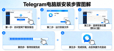 Telegram电脑版安装过程步骤图解